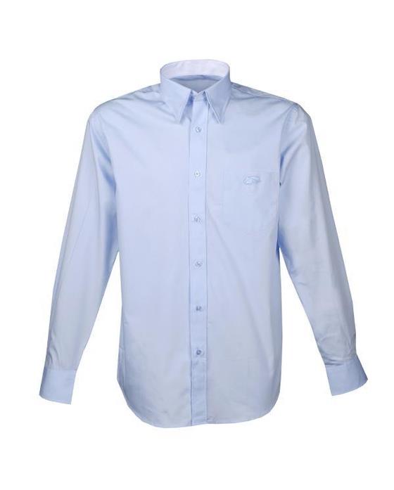 Chemise Manches Longues Bleu Ciel